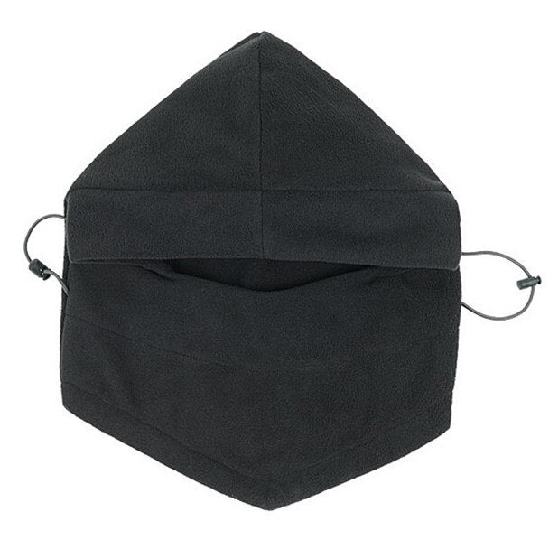 Men's 3-in-1 Winter Hat with Hood and Scarf Combo