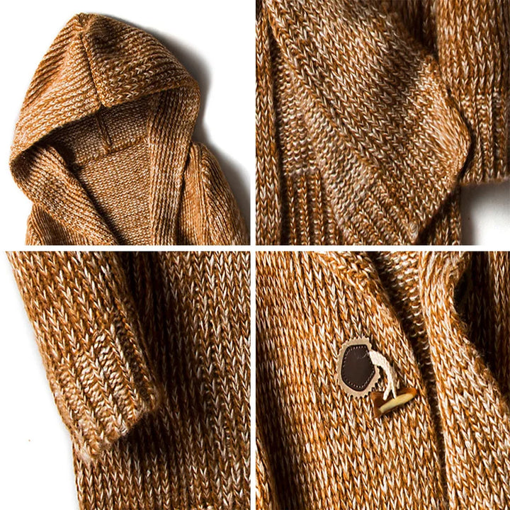 Men's Knit Wool Cardigan