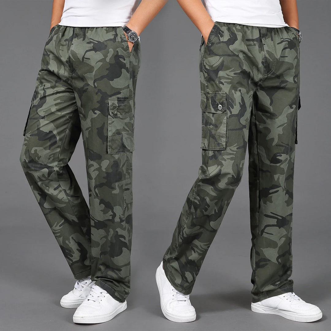 Men's Camo Cargo Pants for Outdoor Adventure