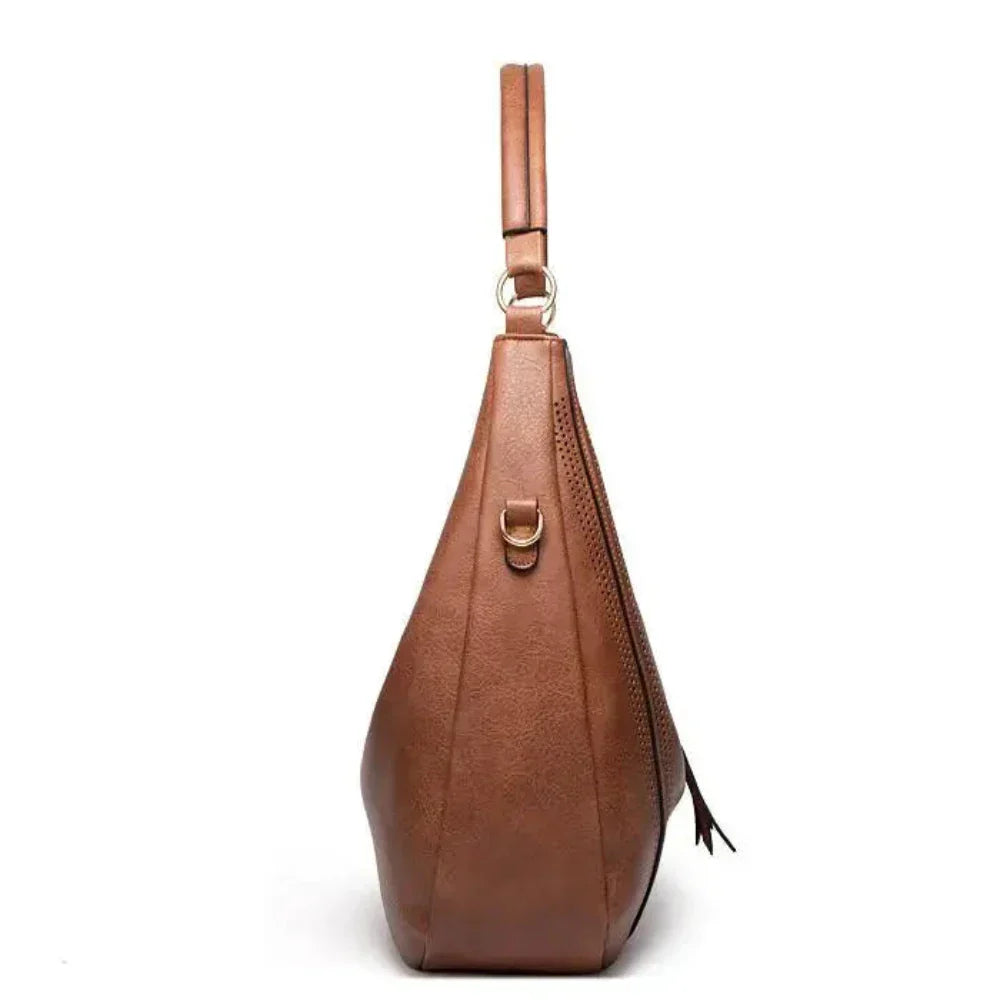 Sophia | Women's Vegan Leather Slouchy Hobo Bag