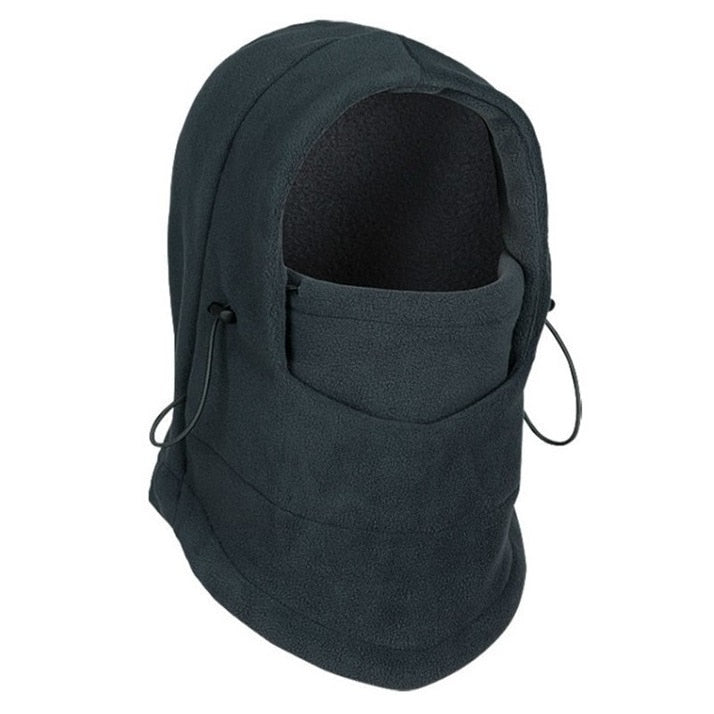 Men's 3-in-1 Winter Hat with Hood and Scarf Combo