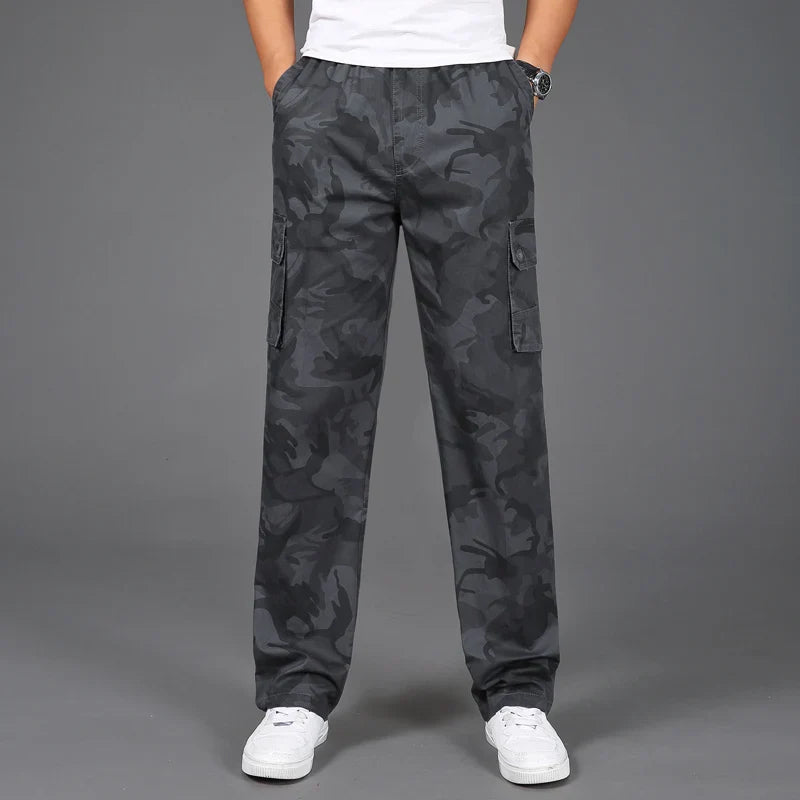 Men's Camo Cargo Pants for Outdoor Adventure