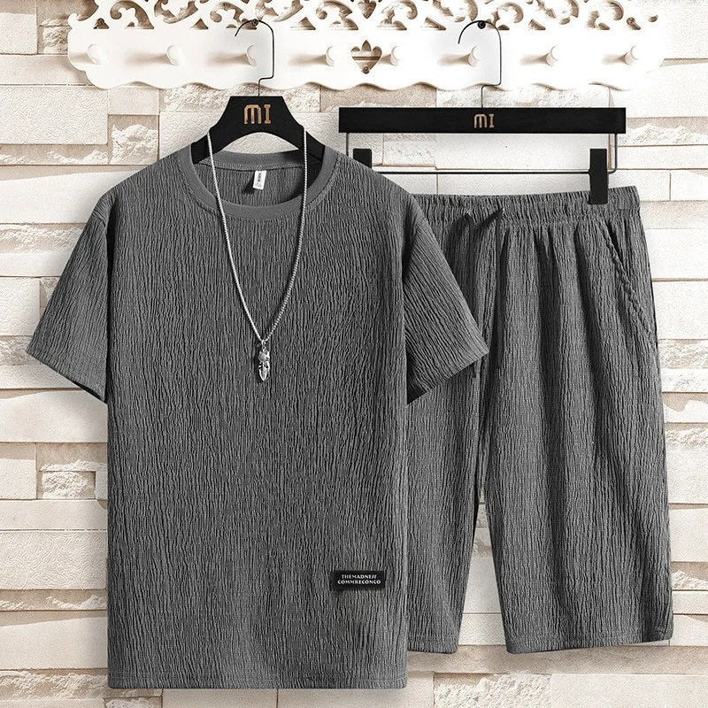 John | Men's Casual Leisure Outfit in Premium Materials