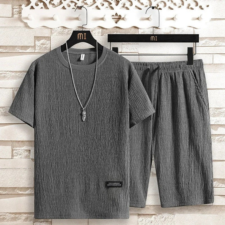 John | Men's Casual Leisure Outfit in Premium Materials