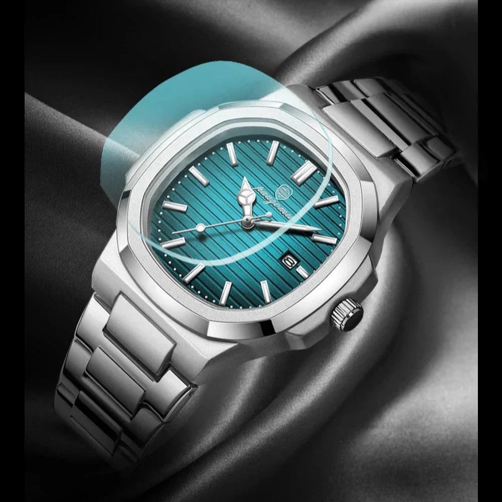 Men's Elegant Stainless Steel Timepiece