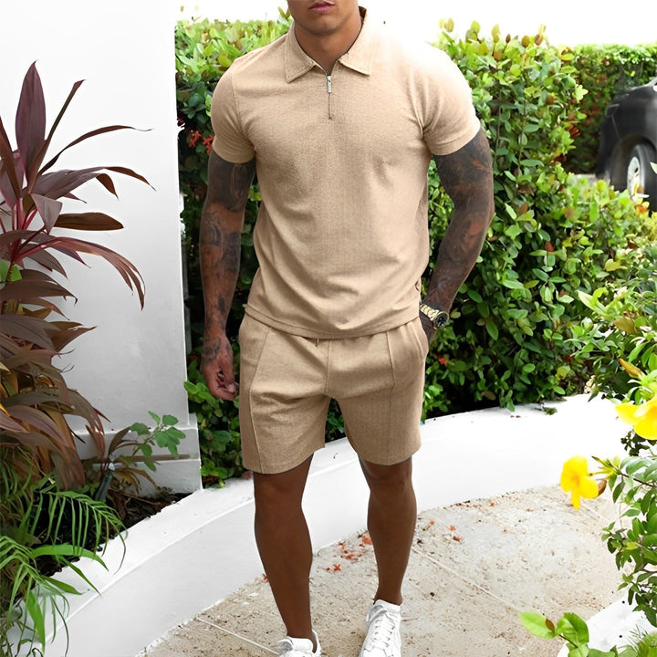 James | Men's Comfortable Summer Two-Piece Set