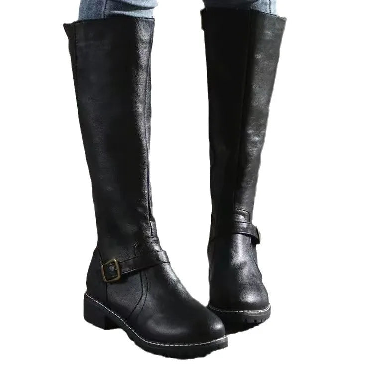 Halsey | Women’s Premium Orthopedic Leather Ankle Boots-Omni Prime Goods