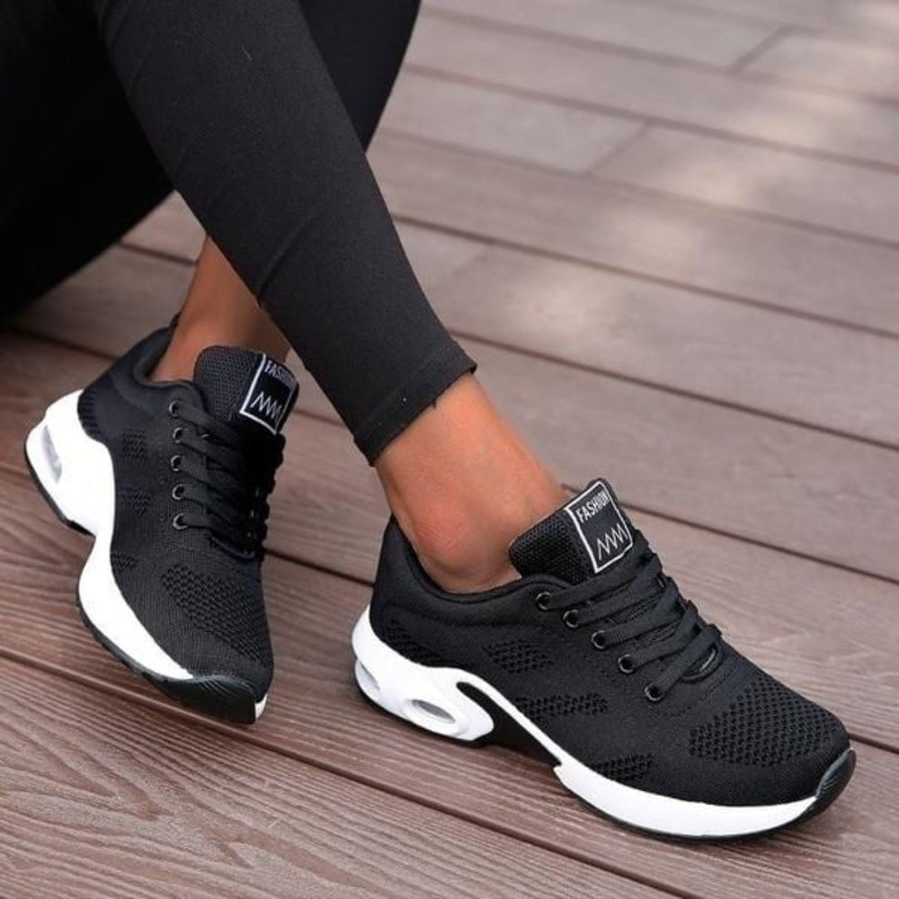 Harlow | Women's Orthopedic Lace-Up Sneakers | Casual Footwear-Omni Prime Goods