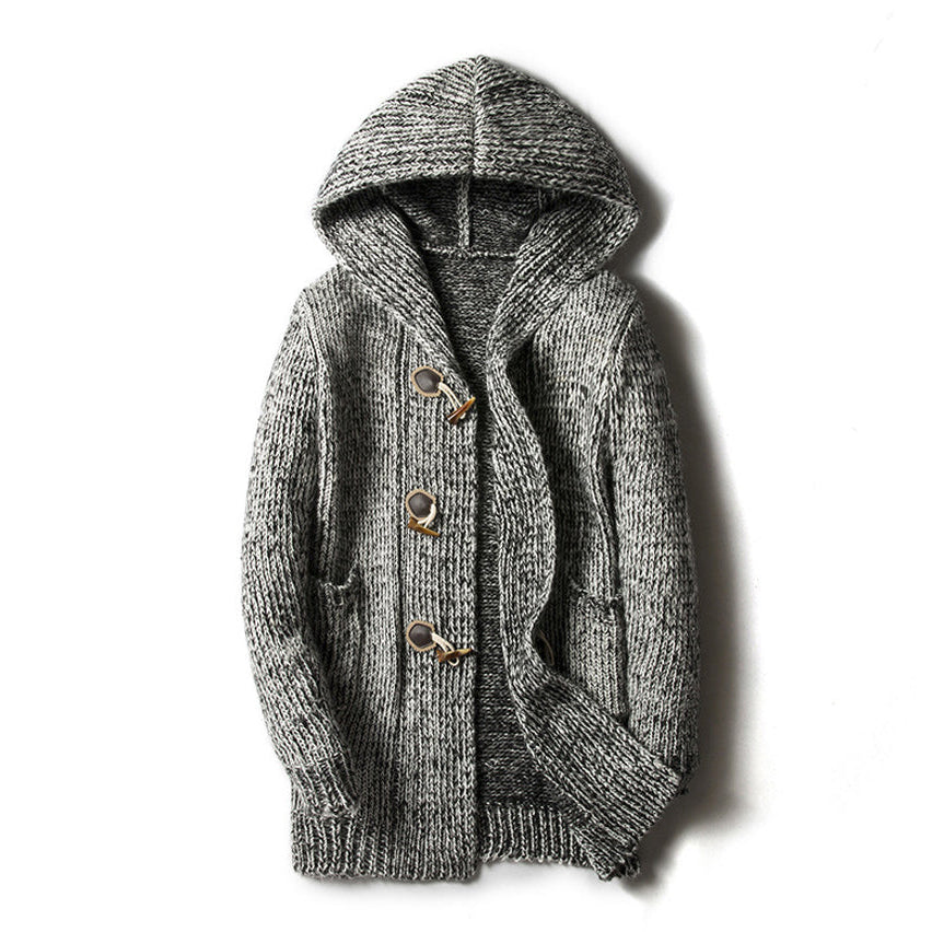 Men's Knit Wool Cardigan