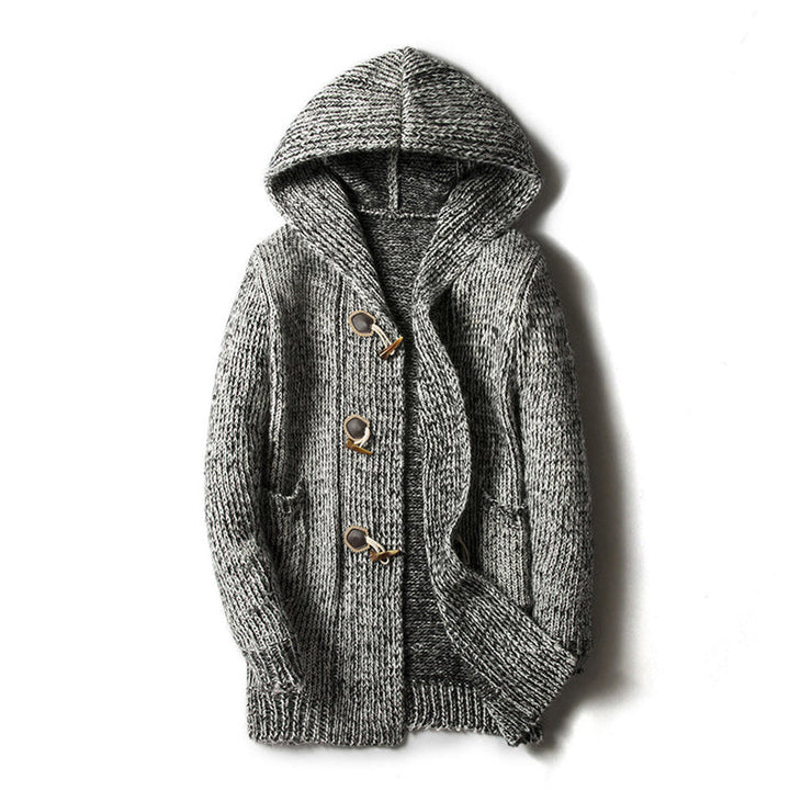 Men's Knit Wool Cardigan