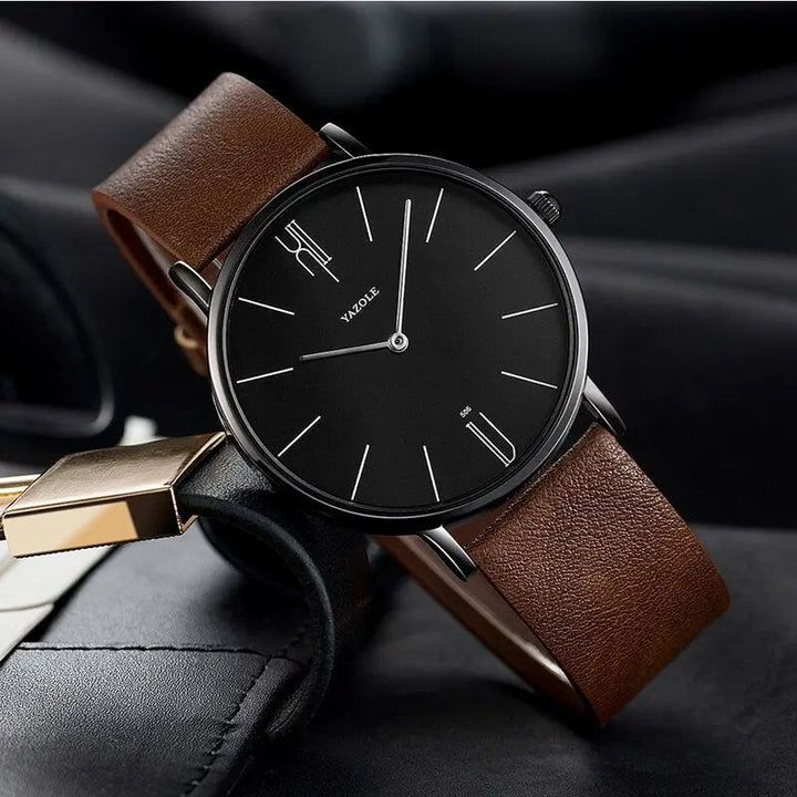 Men's Classic Old Money Style Watch, Timeless and Elegant