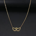 Charming Heart-Shaped Lock Necklace