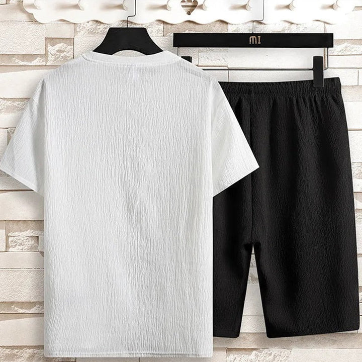 John | Men's Casual Leisure Outfit in Premium Materials