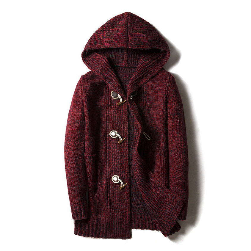 Men's Knit Wool Cardigan