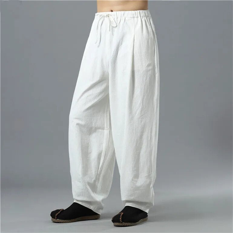 Men's Lightweight Linen Pants