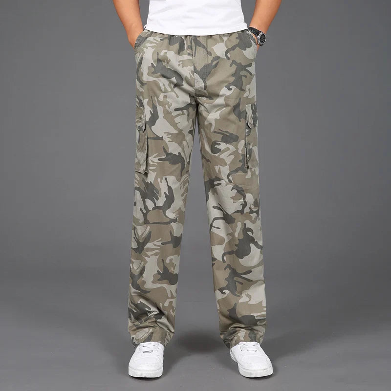 Men's Camo Cargo Pants for Outdoor Adventure