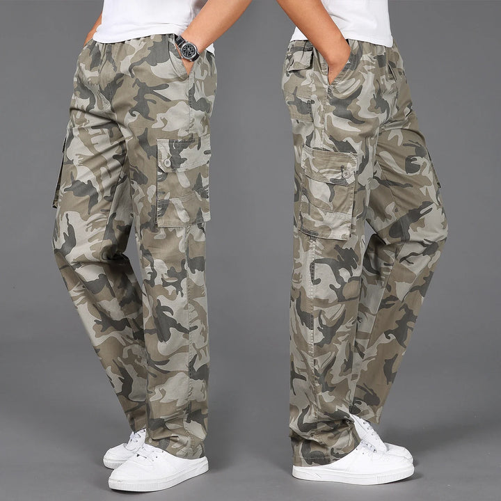 Men's Camo Cargo Pants for Outdoor Adventure