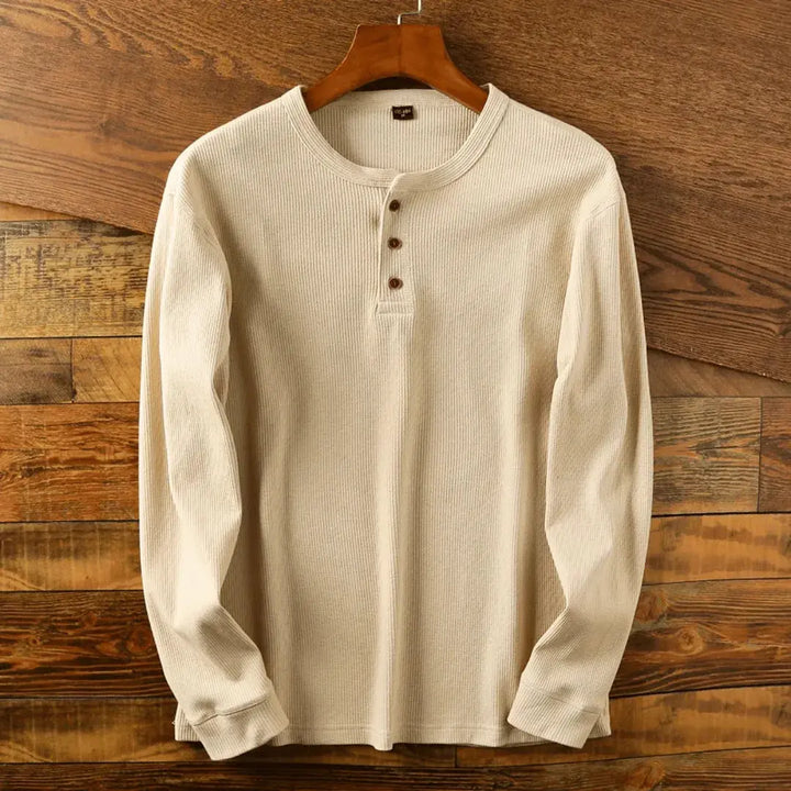 Heritage | Men's Ultra-Soft Cotton Henley Top