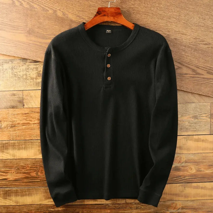 Heritage | Men's Ultra-Soft Cotton Henley Top
