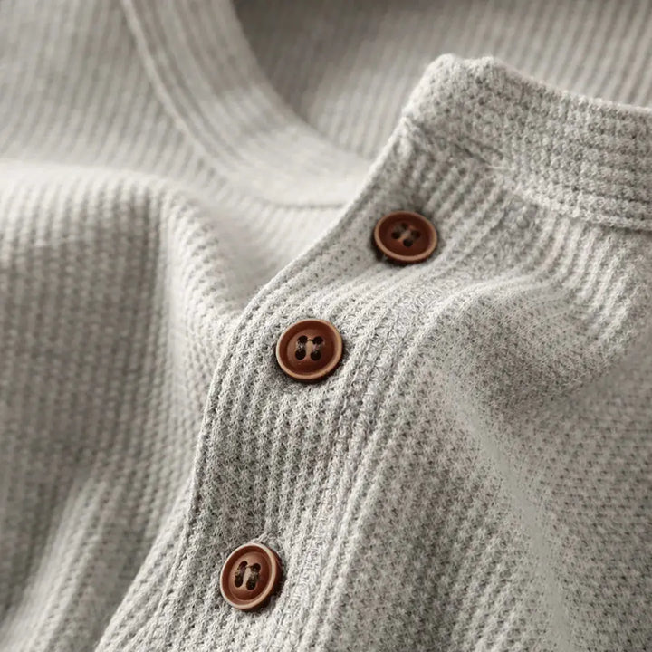 Heritage | Men's Ultra-Soft Cotton Henley Top