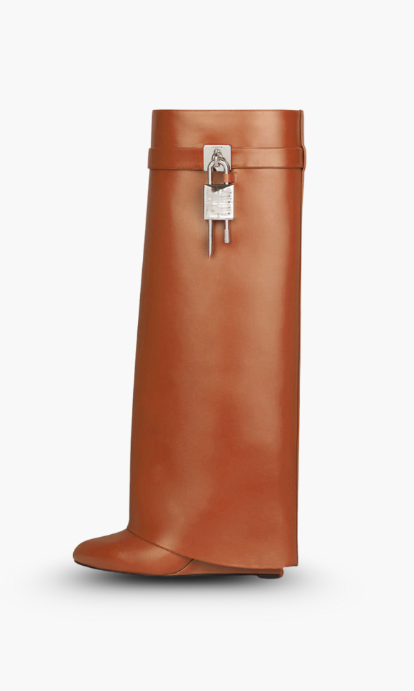 Hilary | Women’s Sculptural Vegan Leather Boots-Omni Prime Goods
