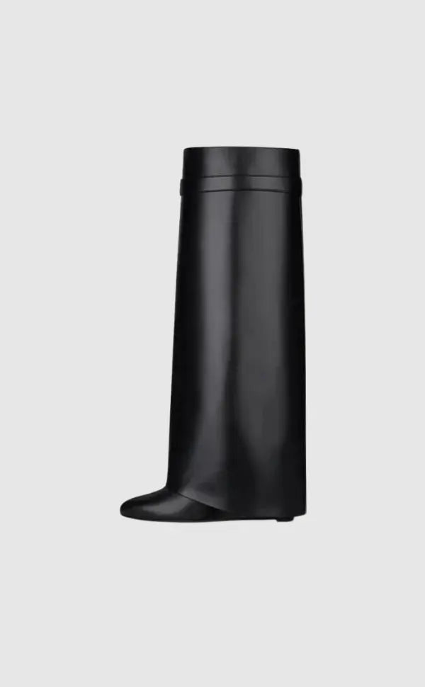 Hilary | Women’s Sculptural Vegan Leather Boots-Omni Prime Goods