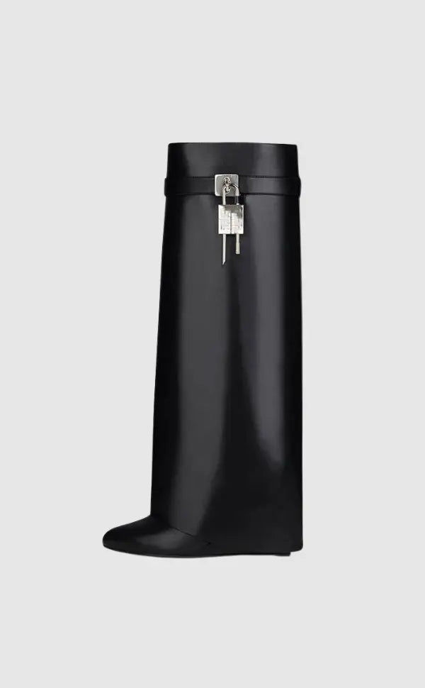 Hilary | Women’s Sculptural Vegan Leather Boots-Omni Prime Goods