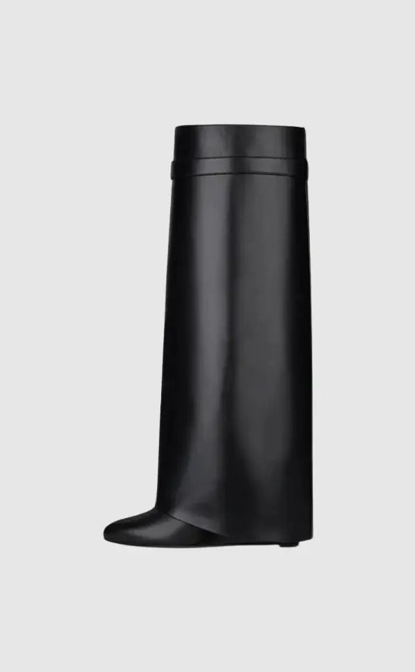 Hilary | Women’s Sculptural Vegan Leather Boots-Omni Prime Goods