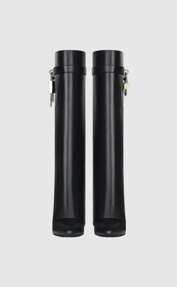 Hilary | Women’s Sculptural Vegan Leather Boots-Omni Prime Goods