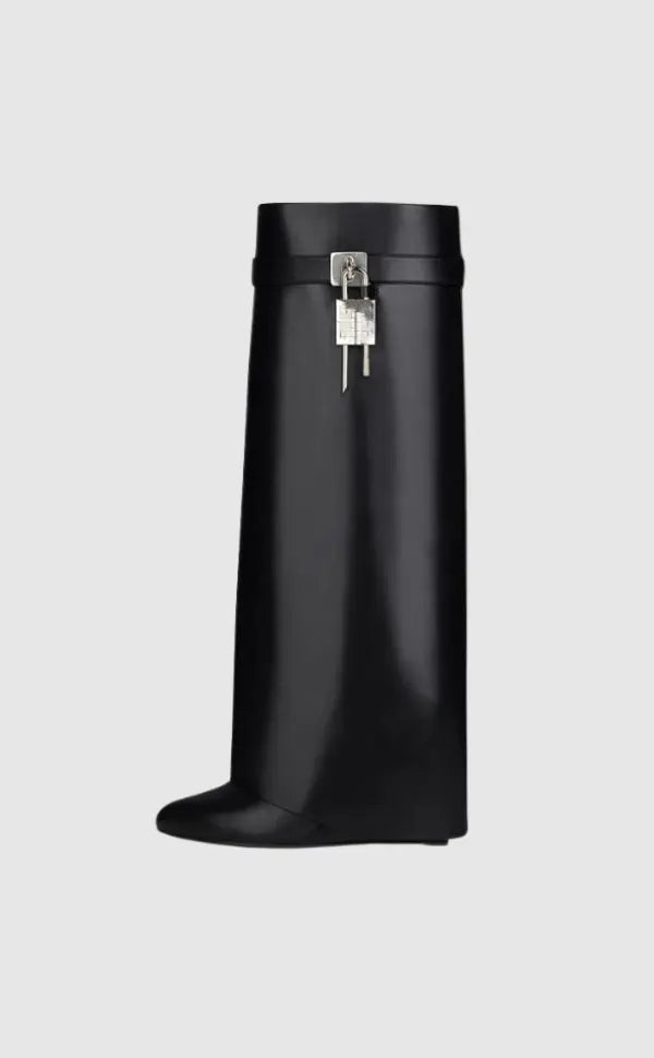 Hilary | Women’s Sculptural Vegan Leather Boots-Omni Prime Goods