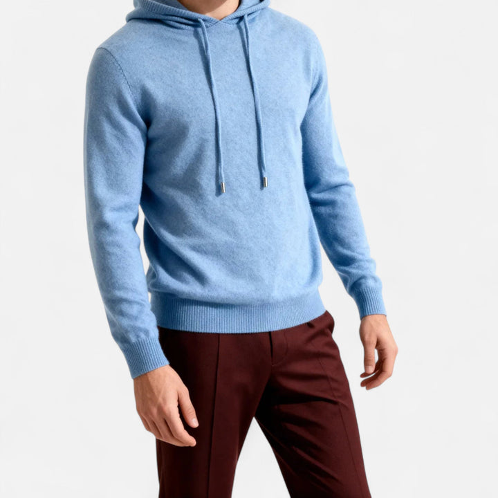 Men's Minimalist Knitted Hoodie