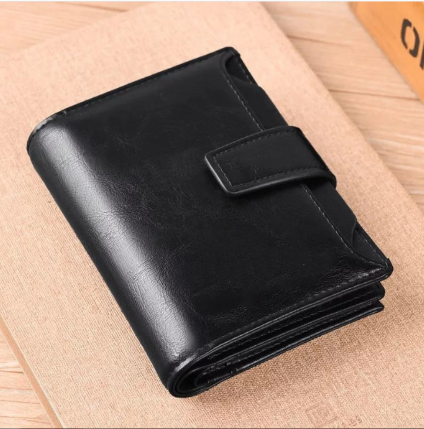 Men's RFID-Blocking Theft-Proof Wallet for Secure Storage