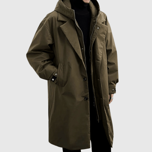 Men's Waterproof Raincoat - Breathable All Weather Design