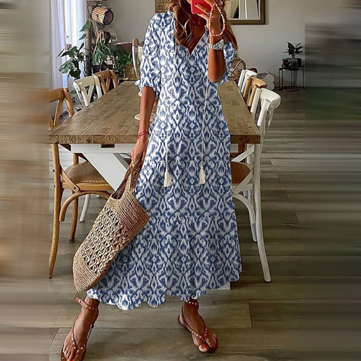 Janne | Women's Boho Maxi Dress for Summer