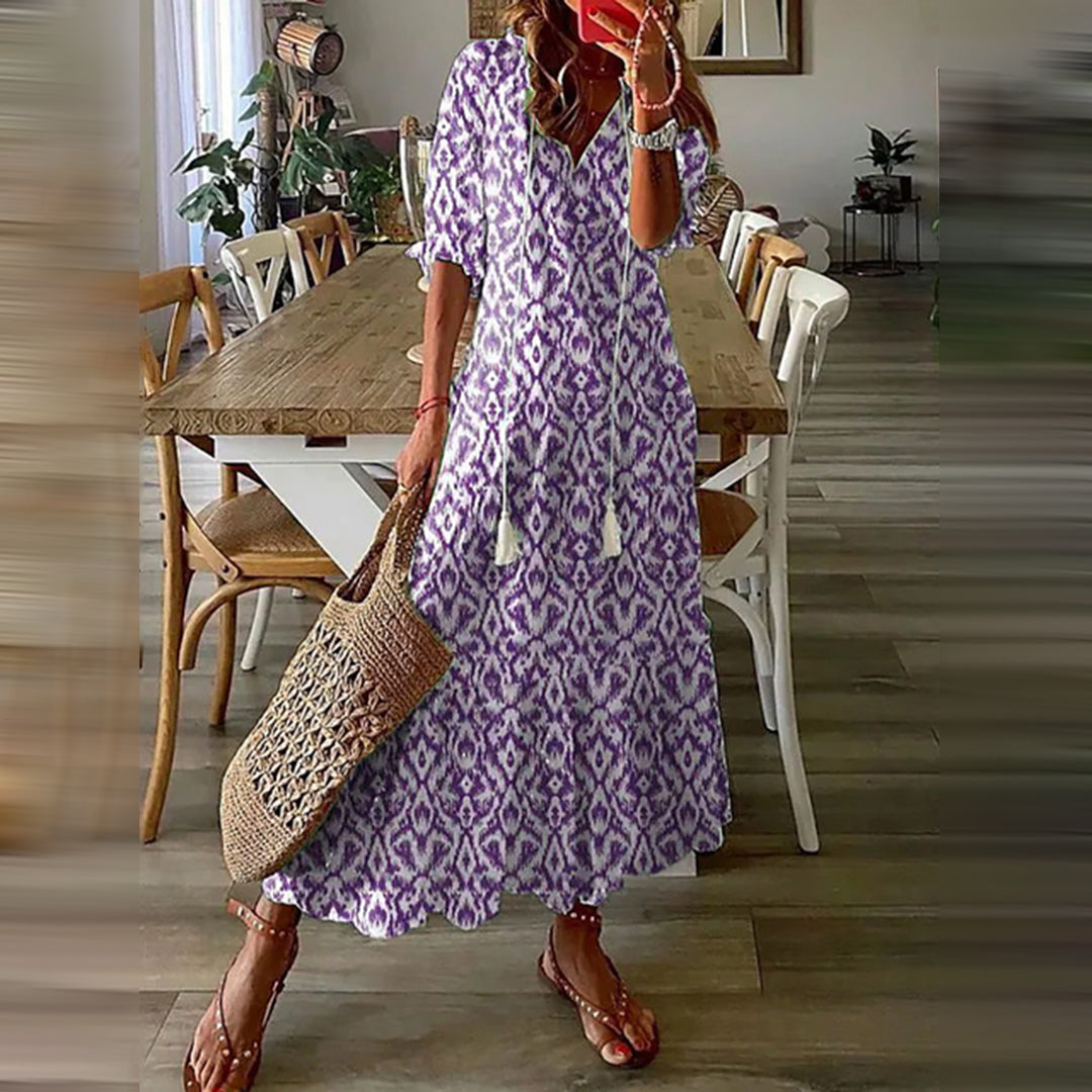 Janne | Women's Boho Maxi Dress for Summer