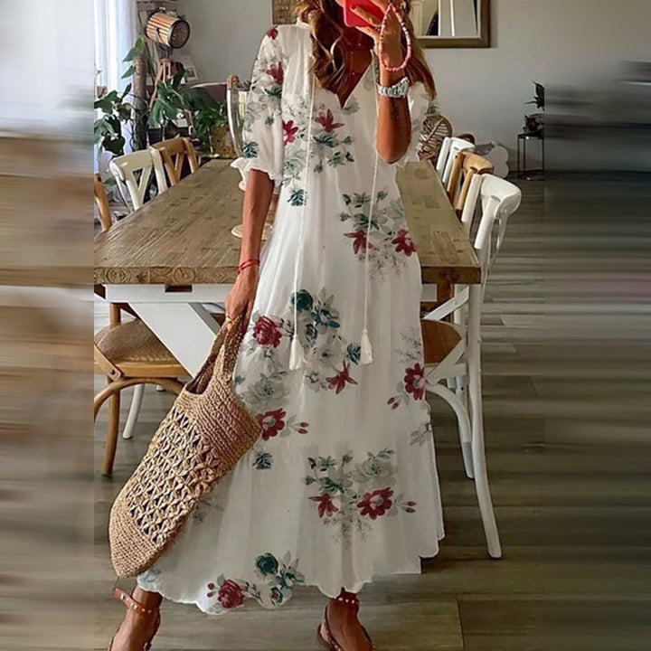 Janne | Women's Boho Maxi Dress for Summer
