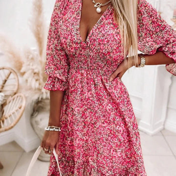Jannine | Women's Stylish Autumn Mini Dress