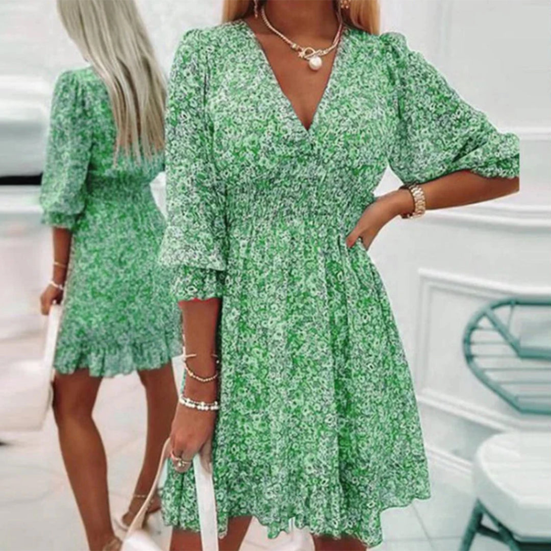 Jannine | Women's Stylish Autumn Mini Dress