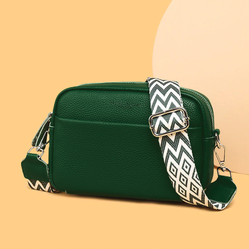 Stella | Women's Pebbled Leather Crossbody Bag