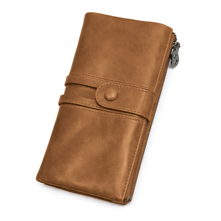 Maria | Women's Leather Long Clutch Wallet