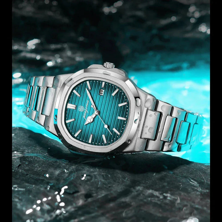 Men's Elegant Stainless Steel Timepiece