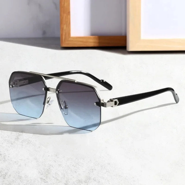Men's Geometric Fashion Sunglasses