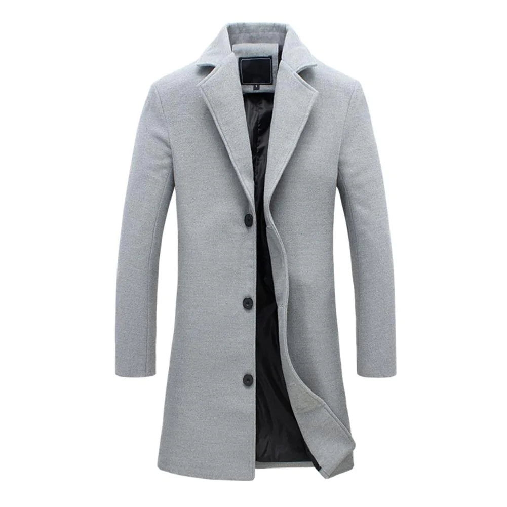 Men's Stylish Winter Coat in Multiple Colors