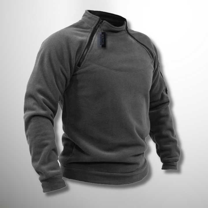 Men's Windproof Tactical Fleece Pullover