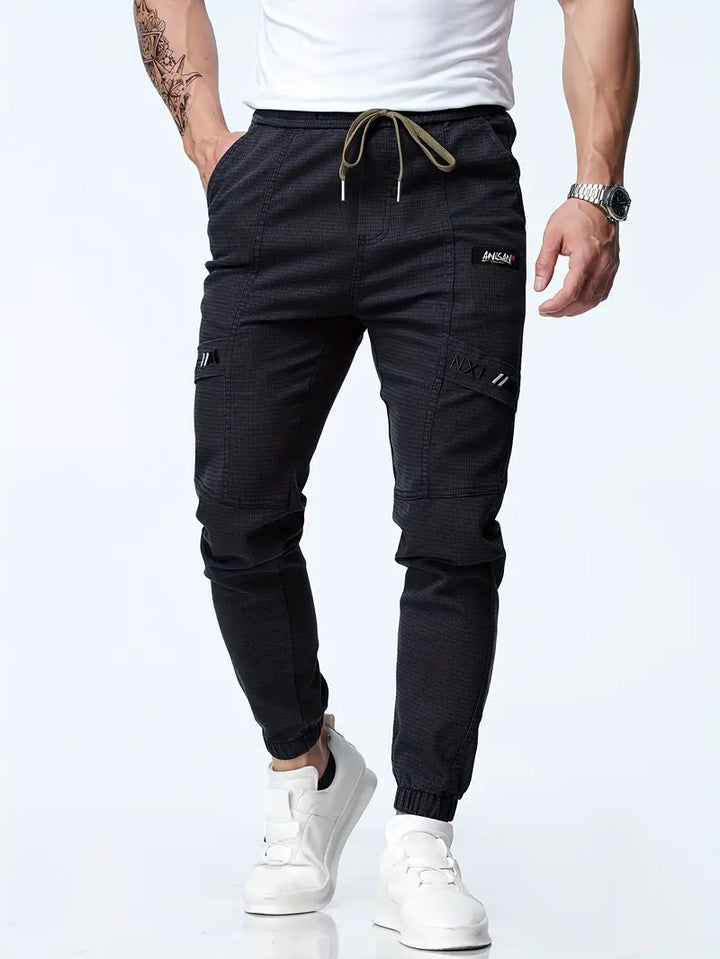 Jake | Men's Joggers with Drawstring and Stretch Fit-Omni Prime Goods