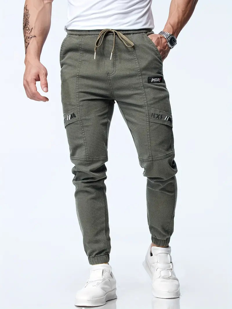 Jake | Men's Joggers with Drawstring and Stretch Fit-Omni Prime Goods