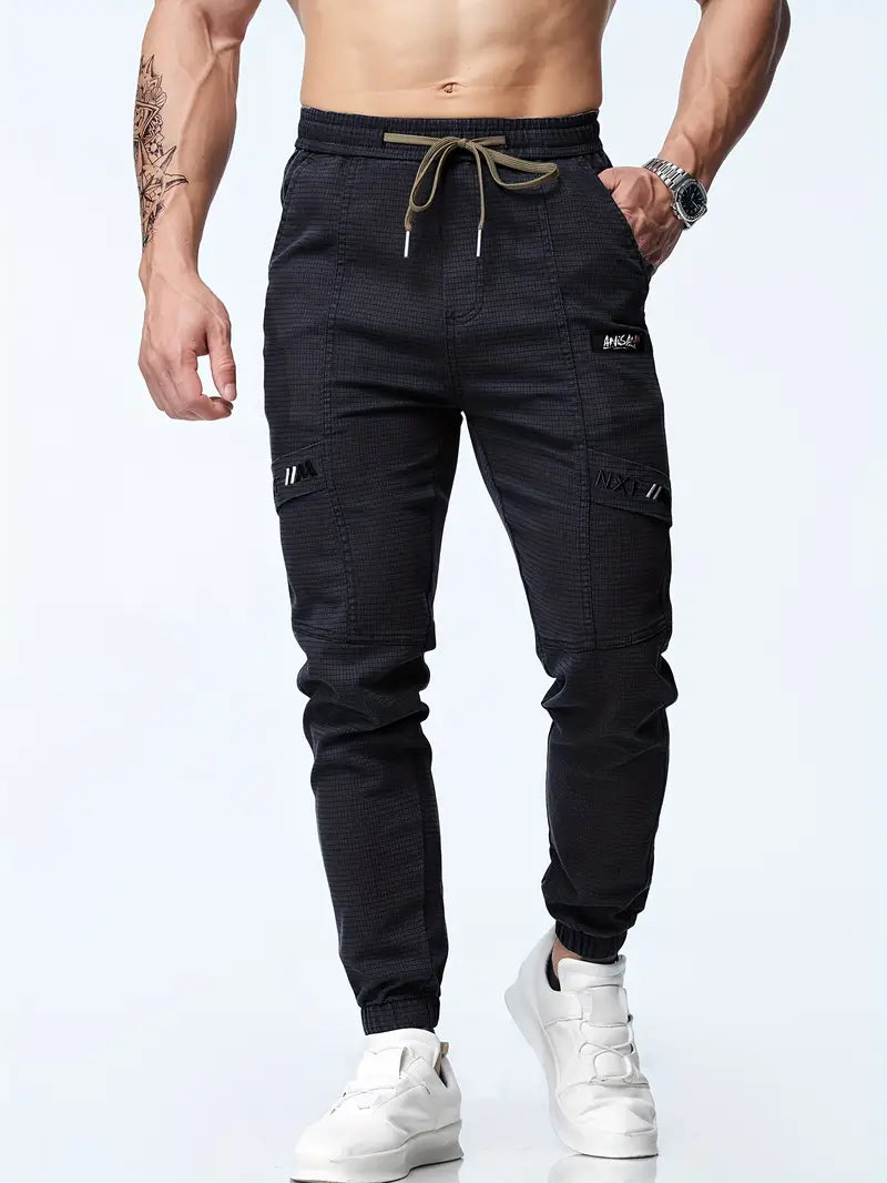 Jake | Men's Joggers with Drawstring and Stretch Fit-Omni Prime Goods