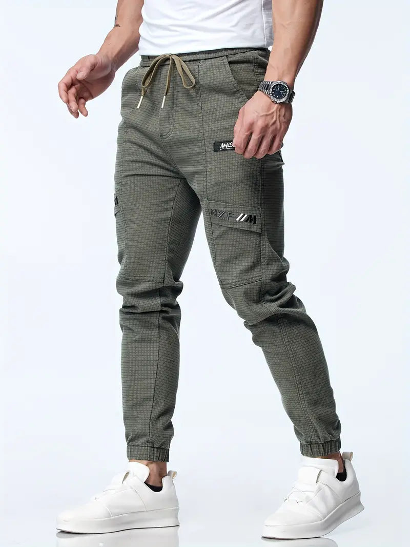 Jake | Men's Joggers with Drawstring and Stretch Fit-Omni Prime Goods