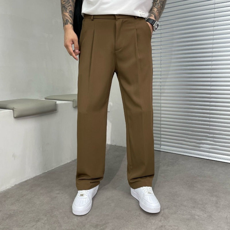 James | Men's Casual Elegant Leisure Pants-Omni Prime Goods