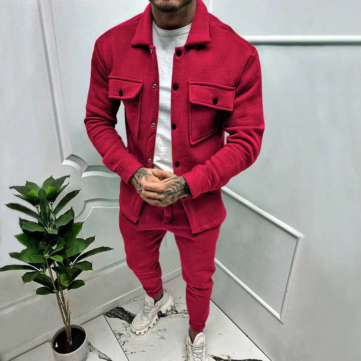 James | Men's Comfortable Cotton Set-Omni Prime Goods